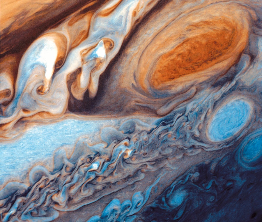 Jupiter's great red spot