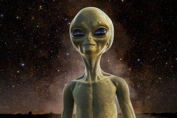 illustration of an alien.